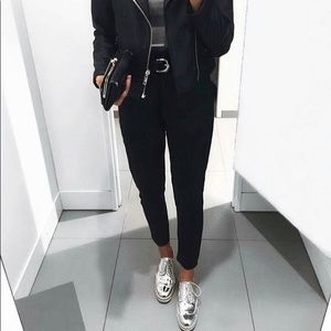 Silver Brogues Oxfords